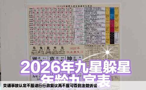 交通事故认定不服进行行政复议再不服可否到法院诉讼