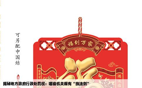 揭秘地方政府行政处罚权：哪些机关握有“执法剑”