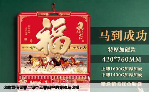 论故意伤害罪二审中无罪辩护的策略与论据