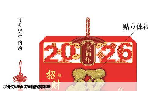 涉外劳动争议管辖权有哪些