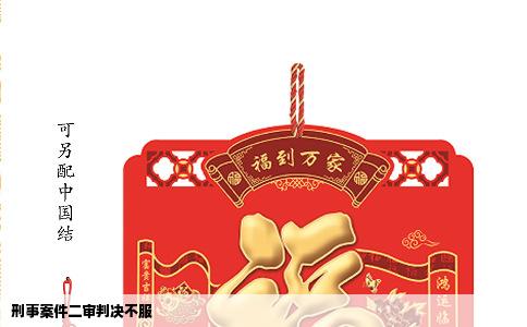 刑事案件二审判决不服