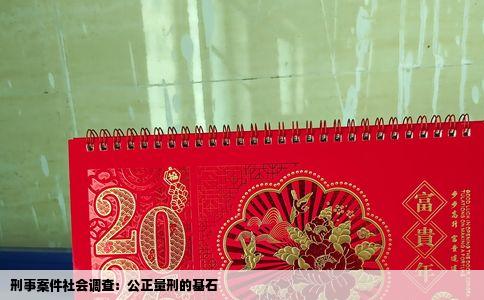 刑事案件社会调查：公正量刑的基石