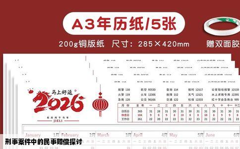 刑事案件中的民事赔偿探讨