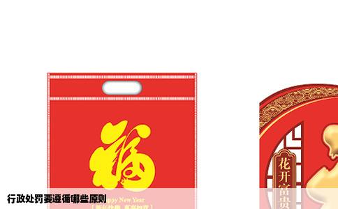行政处罚要遵循哪些原则