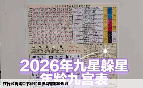 在行政诉讼中书证的提供具有哪些规则